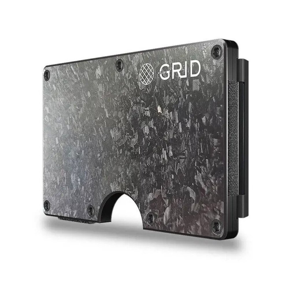 GRID Wallet -- Forged Carbon Design - Picture 1 of 1